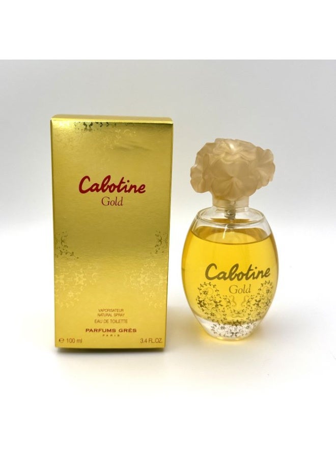 Cabotine Gold By Parfums Gres Vapo 100 Ml Original rare collection
